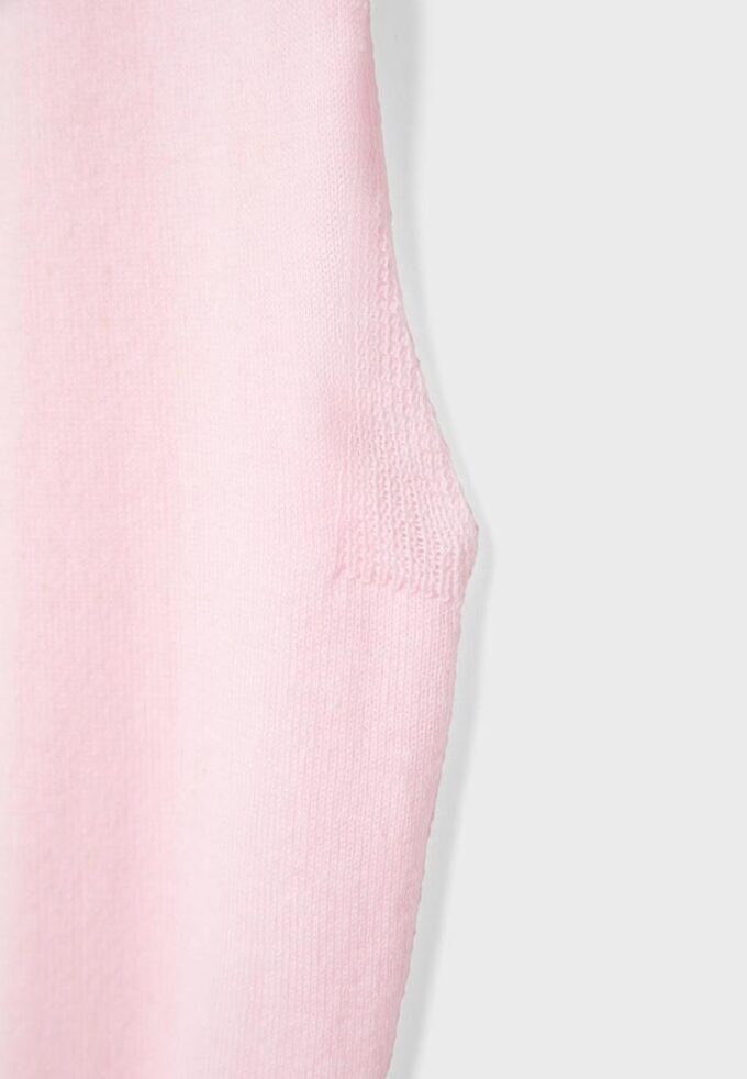 Haut en maille avec ceinture