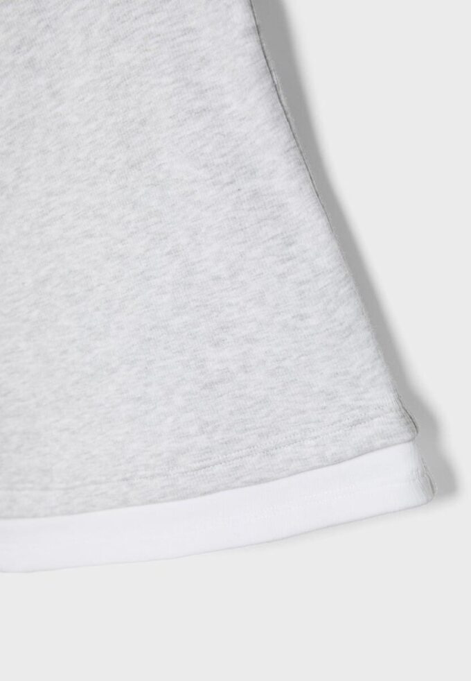 Haut à encolure carrée effet deux pièces