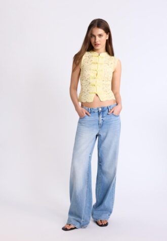 Haut Qipao en dentelle