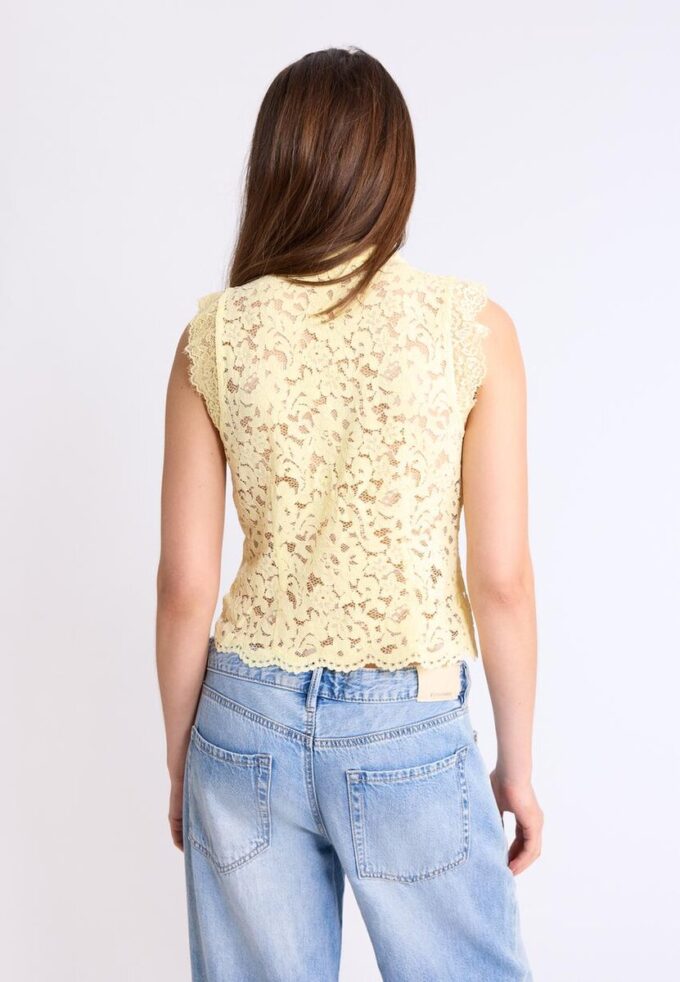 Haut Qipao en dentelle