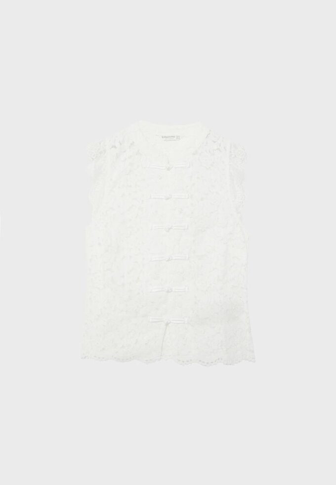 Haut Qipao en dentelle