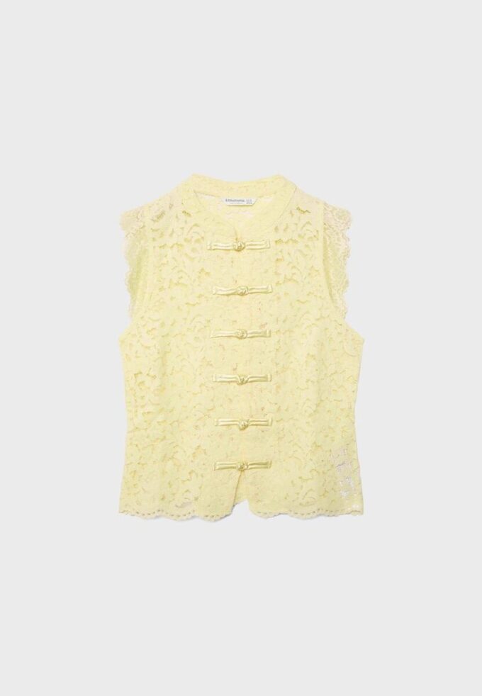 Haut Qipao en dentelle