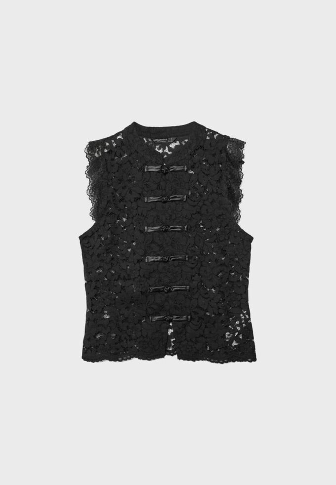 Haut Qipao en dentelle