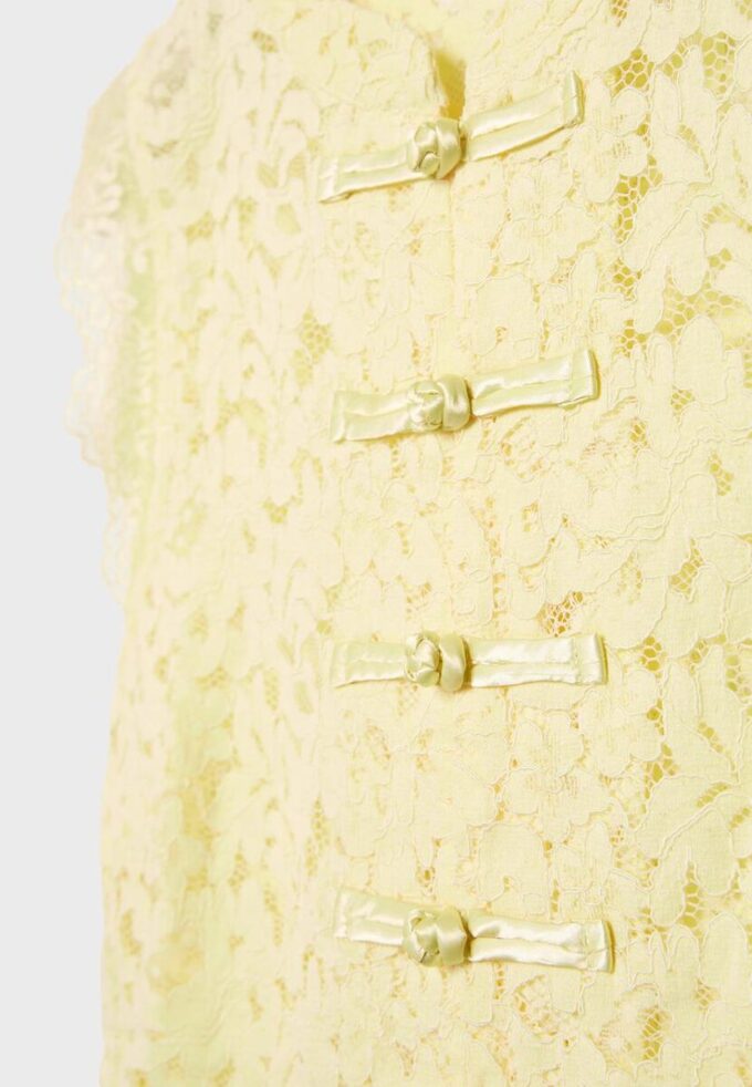 Haut Qipao en dentelle