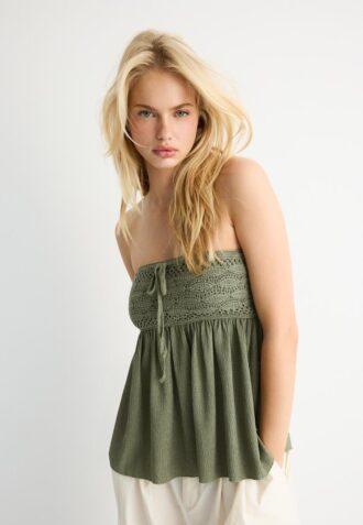 Hauts bandeau en crochet