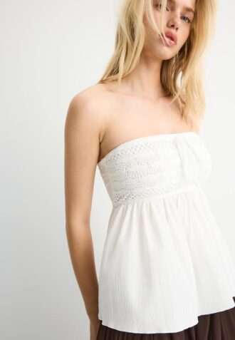 Hauts bandeau en crochet