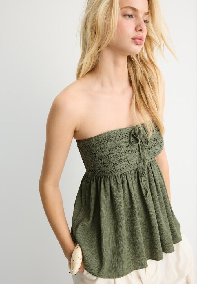 Hauts bandeau en crochet