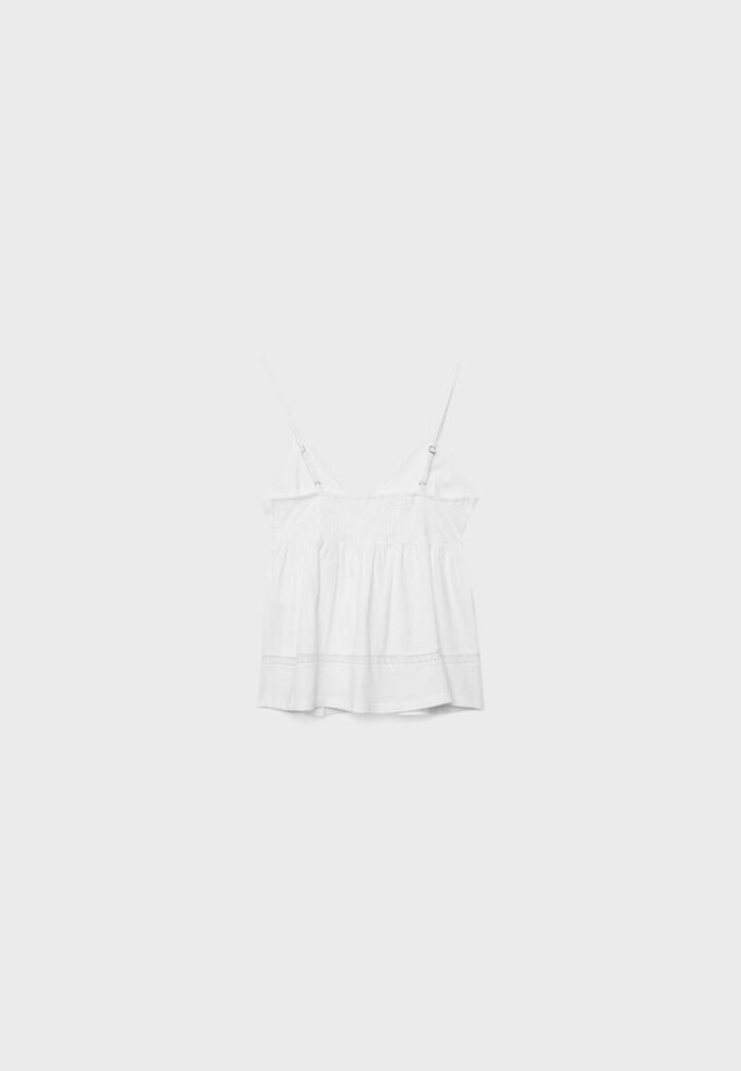 Hauts à bretelles en crochet