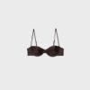 Hauts de bikini balconnet en satin Hauts de bikini balconnet en satin