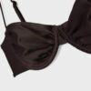 Hauts de bikini balconnet en satin Hauts de bikini balconnet en satin