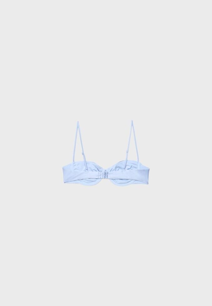 Hauts de bikini balconnet en satin Hauts de bikini balconnet en satin