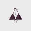 Hauts de bikini triangle en satin Hauts de bikini triangle en satin