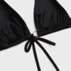 Hauts de bikini triangle en satin Hauts de bikini triangle en satin