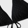 Hauts de bikini triangle scintillants Hauts de bikini triangle scintillants