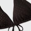 Hauts de bikini triangle scintillants Hauts de bikini triangle scintillants
