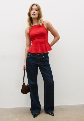 Hauts sans manches à basque Hauts sans manches à basque