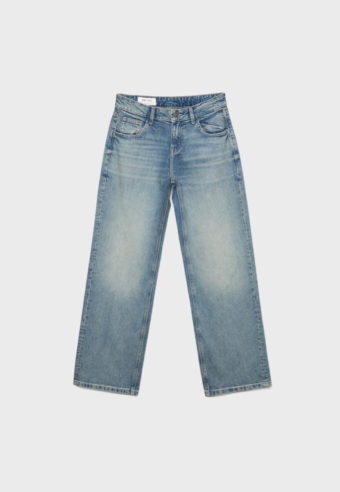 Jean baggy taille moyenne