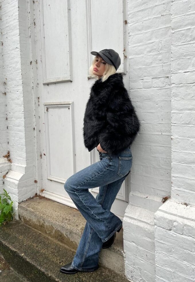 Jean bootcut taille basse