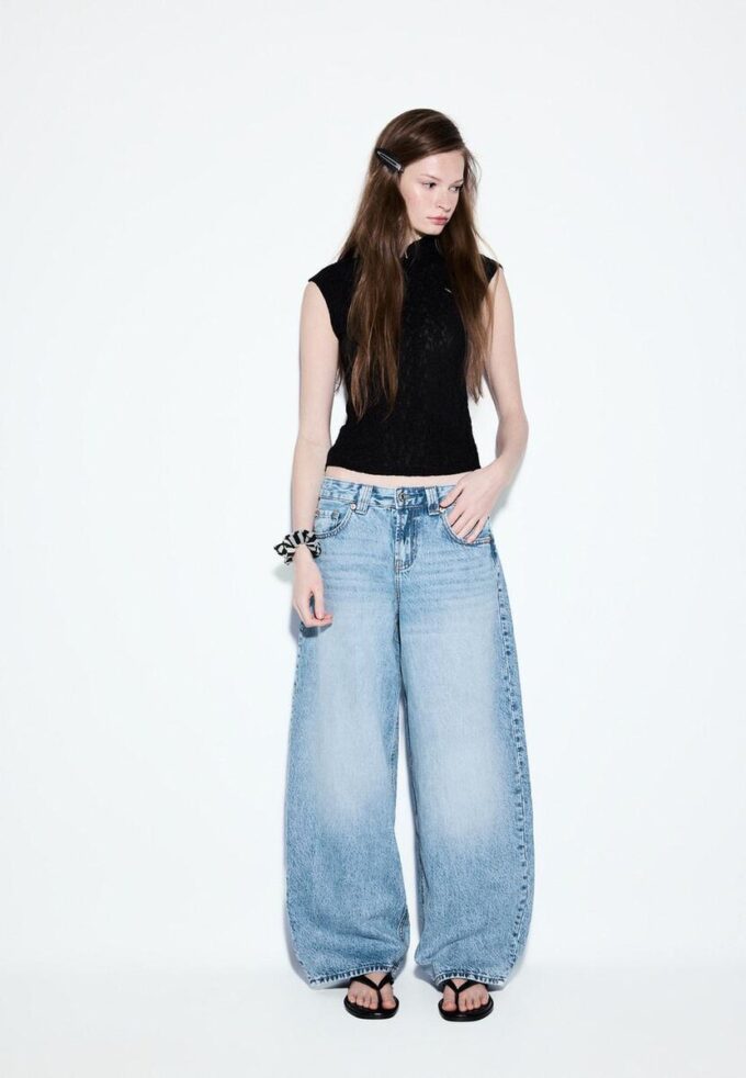 Jean D80 coupe Barrel Jean D80 coupe Barrel