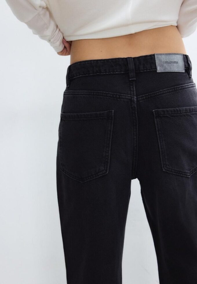 Jean droit à strass