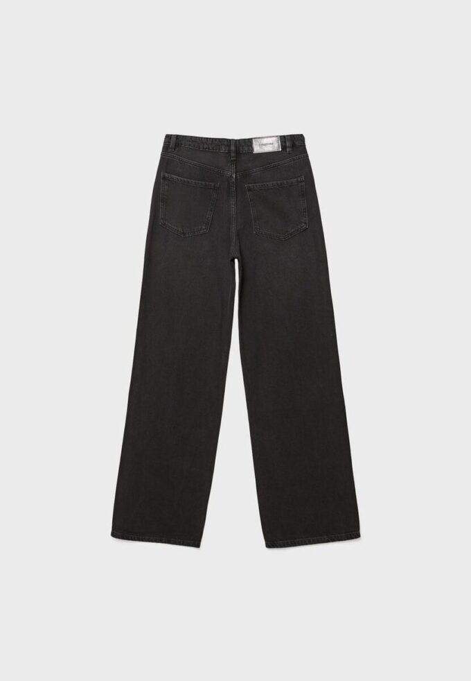 Jean droit à strass