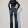 Jean slim bootcut D67