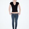 Jean slim taille basse