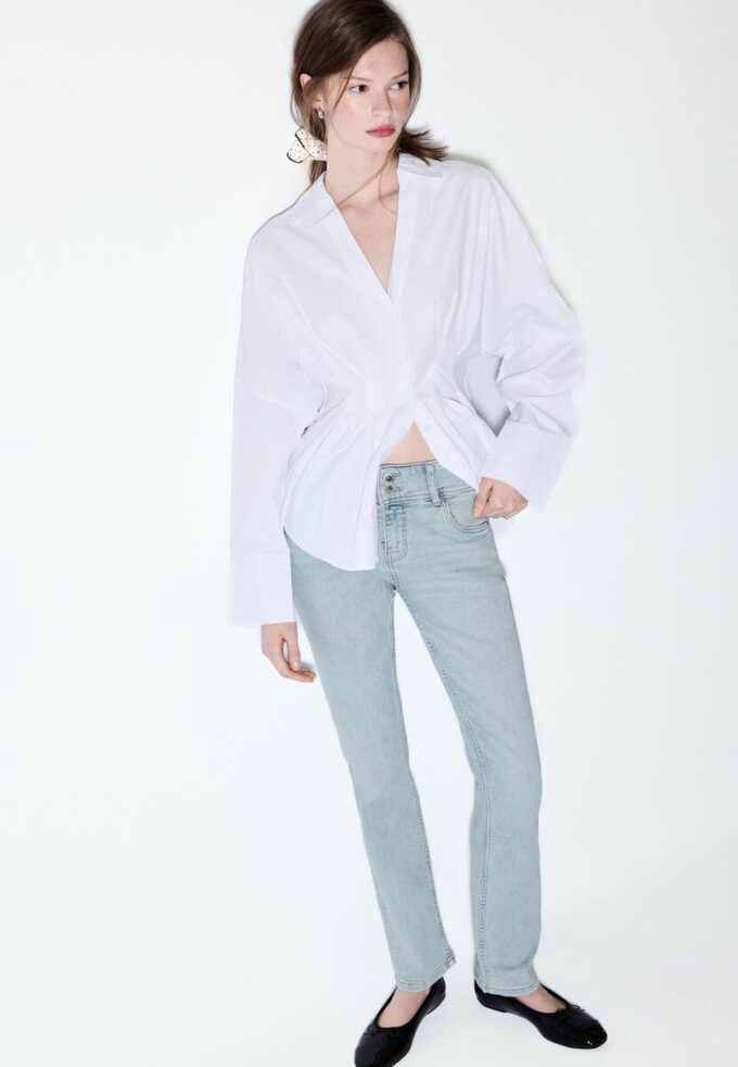 Jean slim taille basse