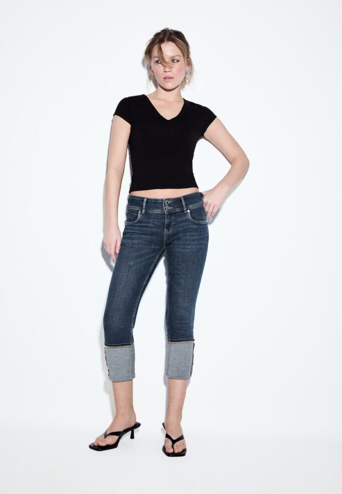 Jean slim taille basse
