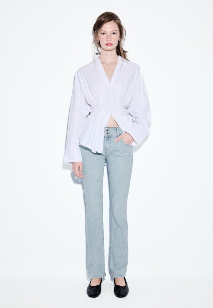 Jean slim taille basse