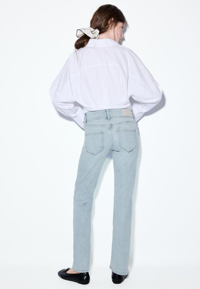 Jean slim taille basse