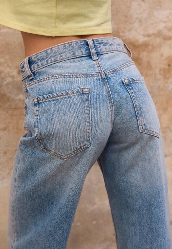 Jeans à jambes larges Jeans à jambes larges