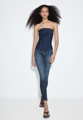 Jeans skinny taille normale D07