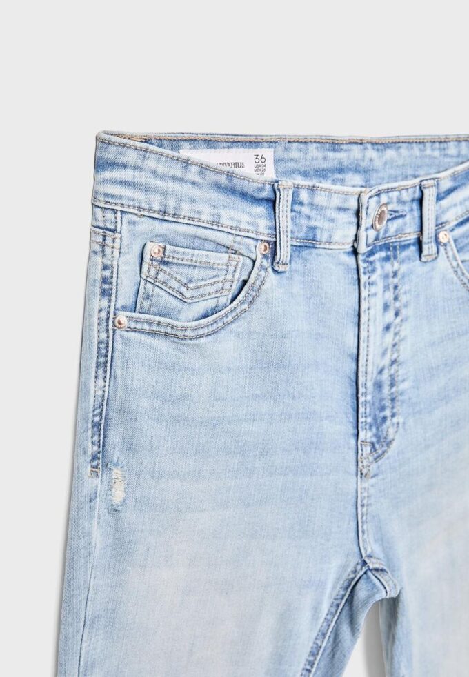 Jeans skinny taille normale D07