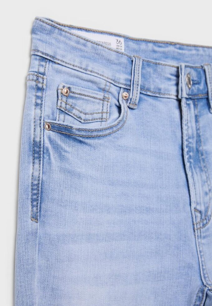 Jeans skinny taille normale D07