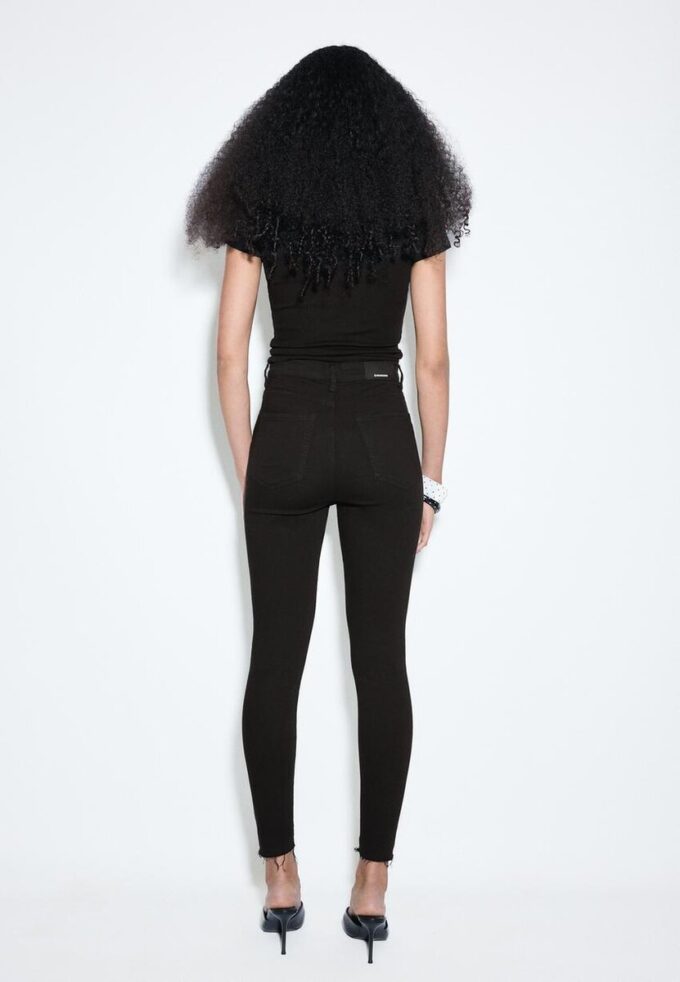 Jeans taille ultra-haute