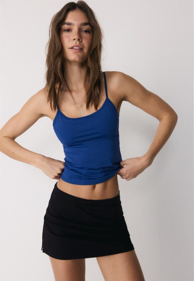 Jupe-Skort basique en maille Jupe-Skort basique en maille