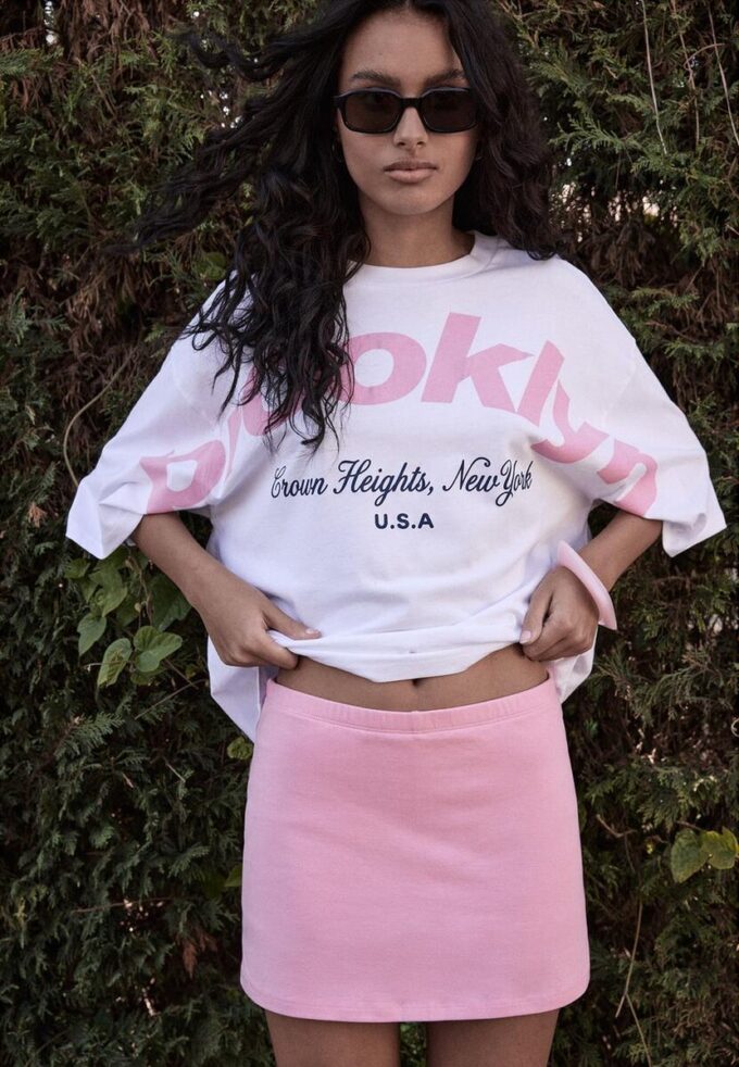 Jupe-Skort basique en maille