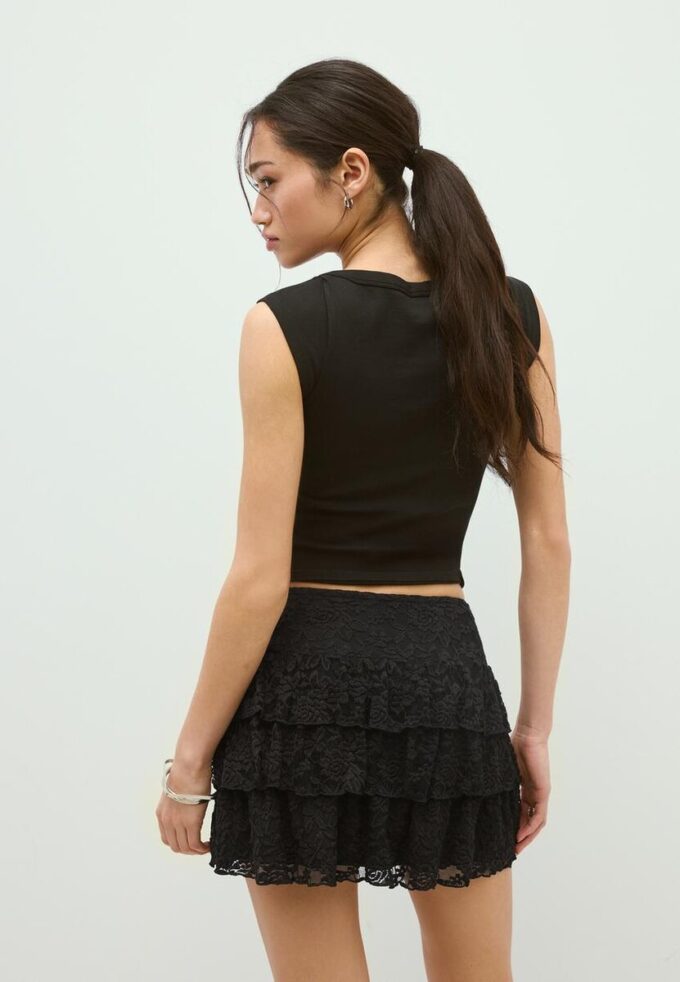 Jupe-Skort en dentelle Jupe-Skort en dentelle