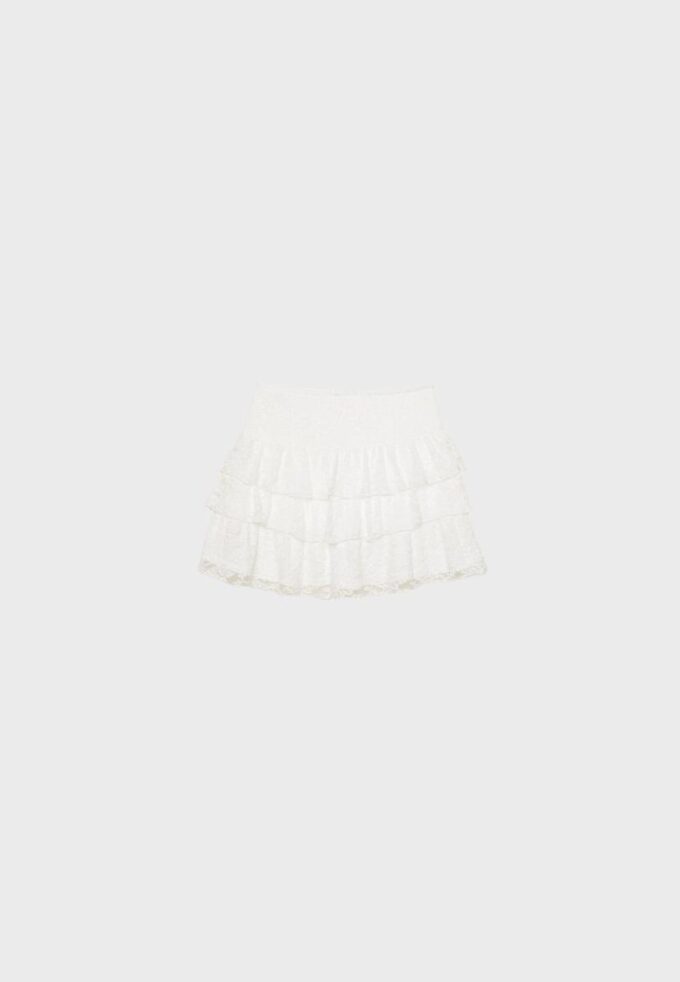 Jupe-Skort en dentelle