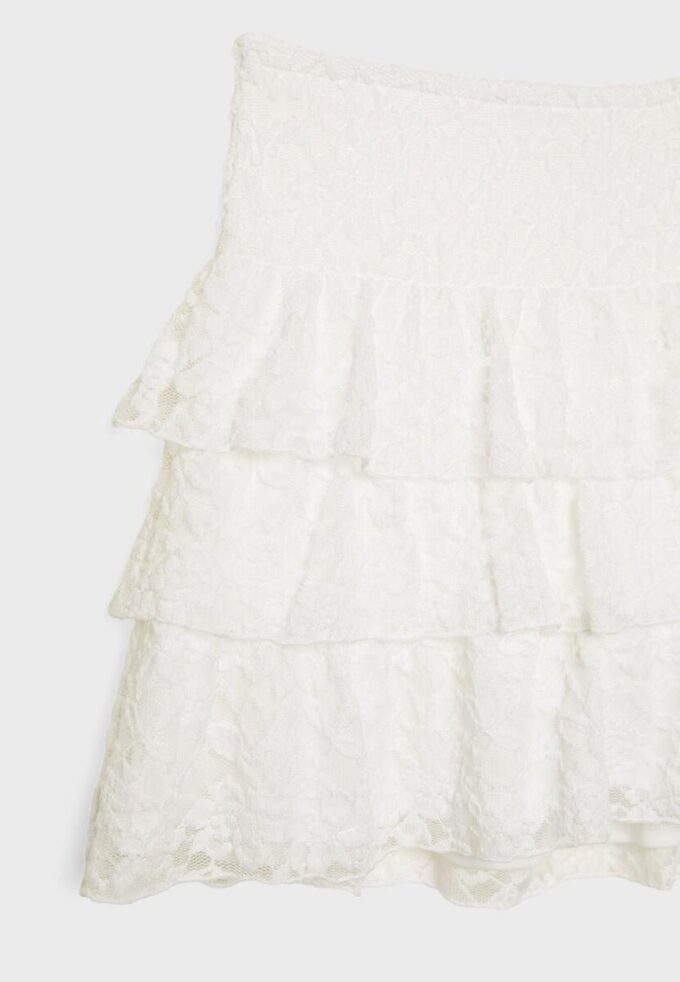 Jupe-Skort en dentelle