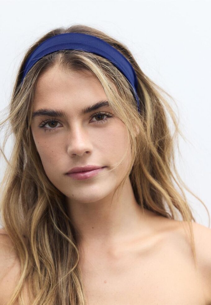 Lot de 2 bandeaux élastiques en fourrure