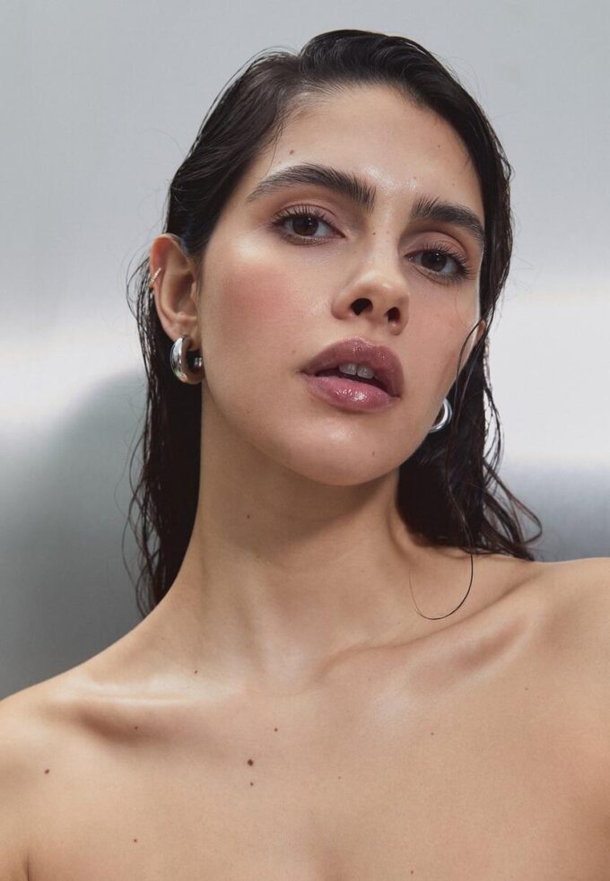 Lot de 2 boucles d&rsquo;oreilles créoles épaisses et imperméables