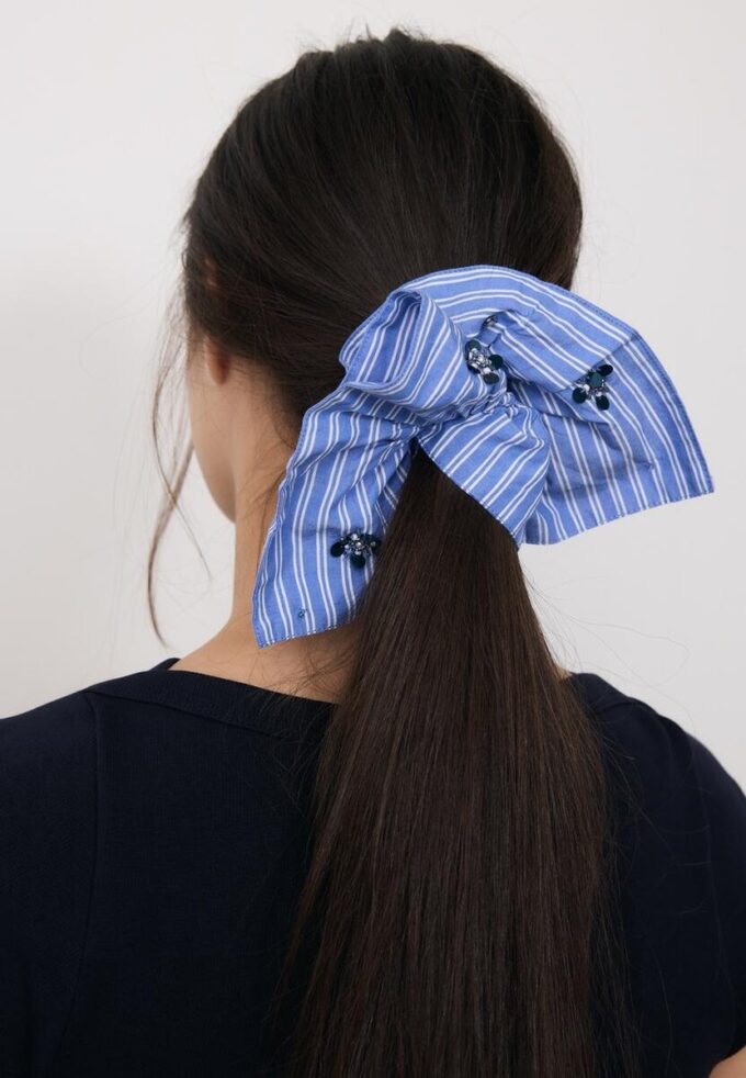 Lot de 2 chouchous brodés