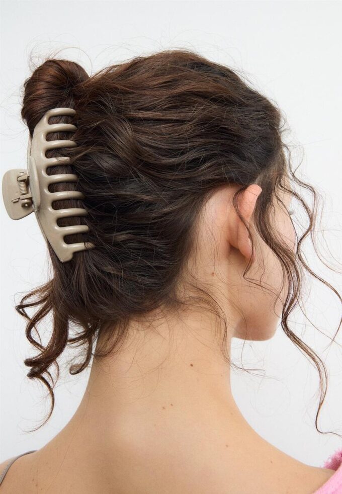 Lot de 2 maxi-barrettes Toucher doux