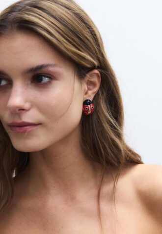 Lot de 2 paires de boucles d&rsquo;oreilles Garden