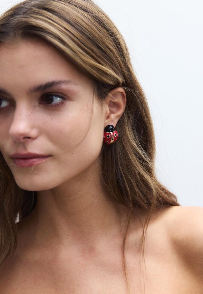 Lot de 2 paires de boucles d&rsquo;oreilles Garden