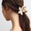 Lot de 3 barrettes en forme de fleur