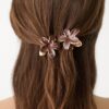 Lot de 3 barrettes à fleurs