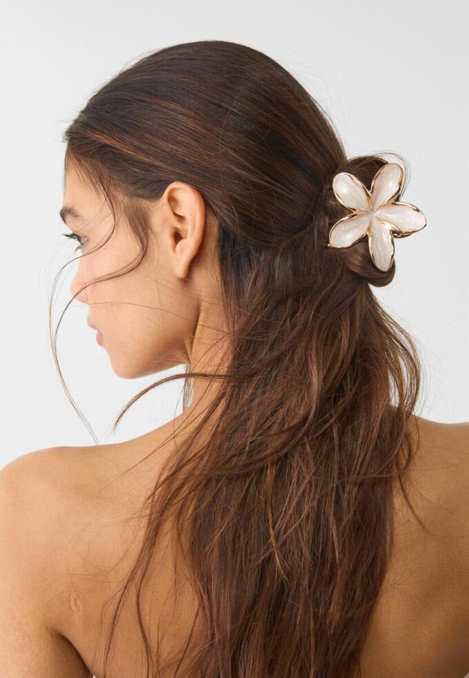 Lot de 3 barrettes à fleurs